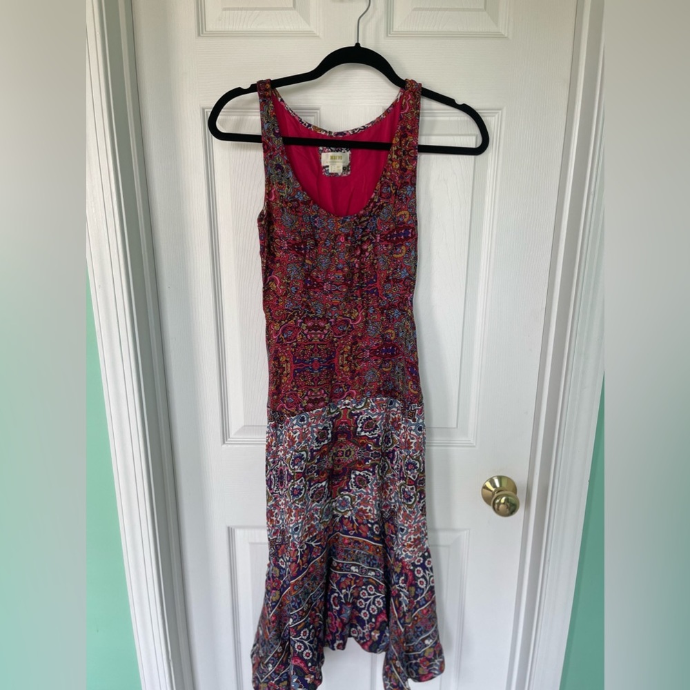 MAEVE PRINTED MIDI DRESS